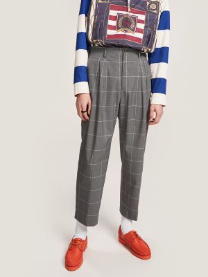 tommy hilfiger check trousers