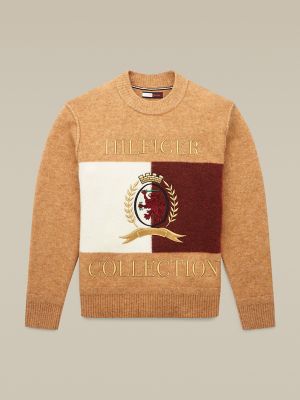 tommy jeans crest jumper