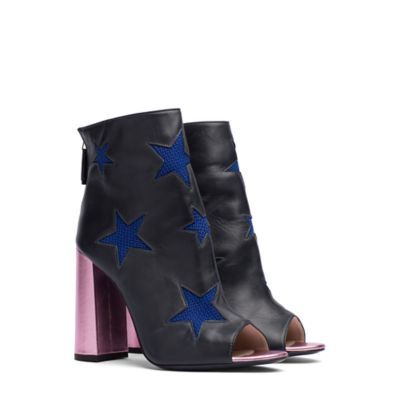 tommy hilfiger buckle ankle boot