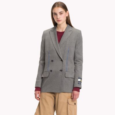 tommy hilfiger houndstooth coat