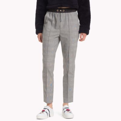 tommy hilfiger check trousers