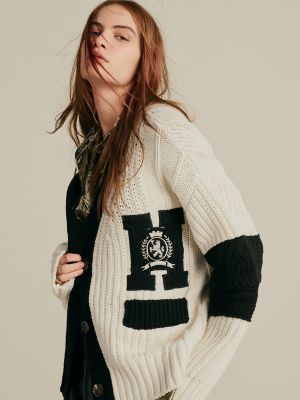 Hilfiger Collection Letterman Cardigan 