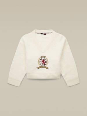 tommy jeans crest jumper