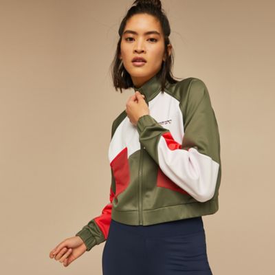 tommy hilfiger cropped jacket