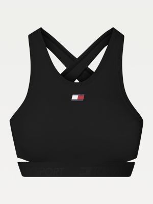 white tommy hilfiger sports bra