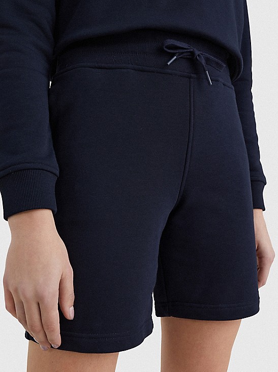 Terry Shorts Salida de baño Tommy Hilfiger de color Azul 42 % de descuento Mujer Ropa de Shorts de Minishorts 