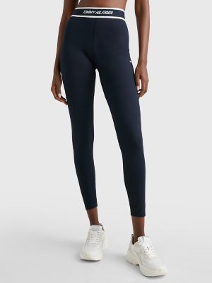 Tommy Jeans Skinny Logo Tape Leggings Black