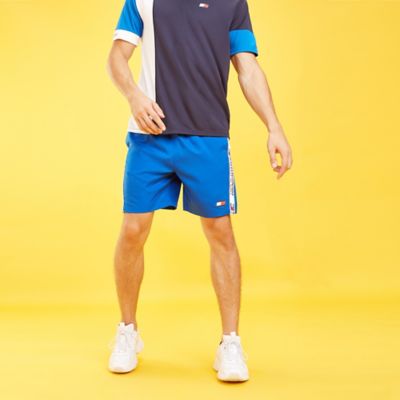 tommy hilfiger taped shorts