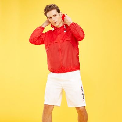 tommy hilfiger jacket with logo on back