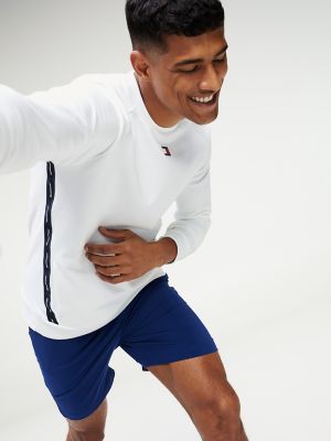 tommy hilfiger logo tape hoodie