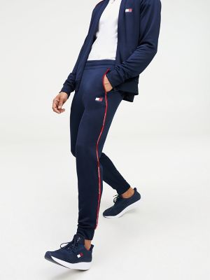 tommy hilfiger side tape track pants