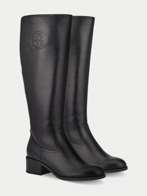 tommy hilfiger long boots