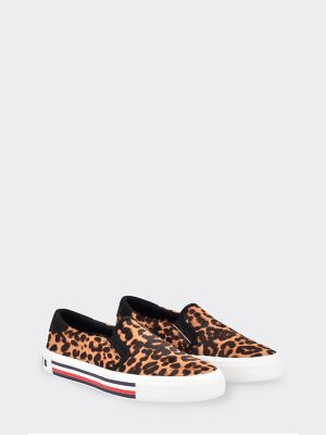 tommy leopard sneakers