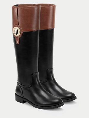 tommy hilfiger equestrian boots