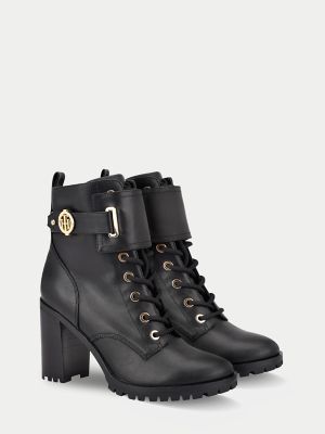Buckled High Heel Boot | Tommy Hilfiger