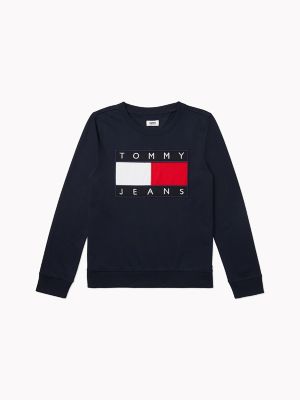 tommy jeans flag sweatshirt