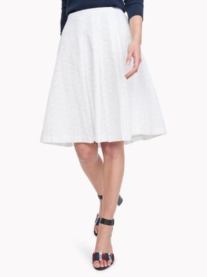 tommy hilfiger white skirt