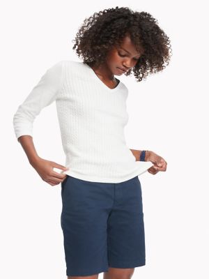 v neck tommy hilfiger sweater