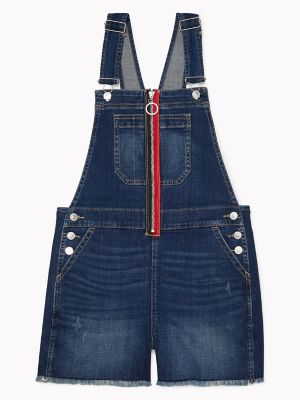 tommy hilfiger overall shorts