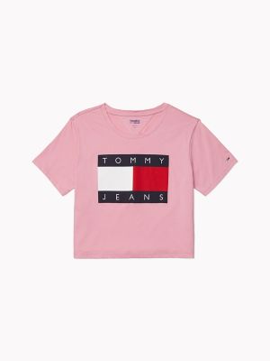 tommy jeans classic flag tee