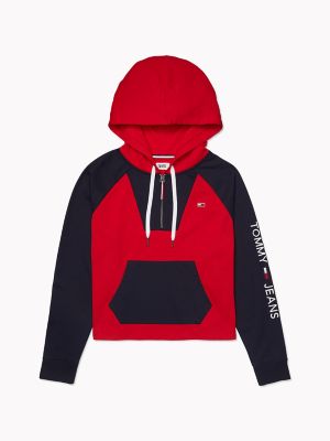 color block hoodie tommy hilfiger