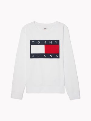 tommy hilfiger white sweatshirt