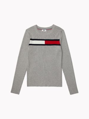 tommy jeans flag sweater