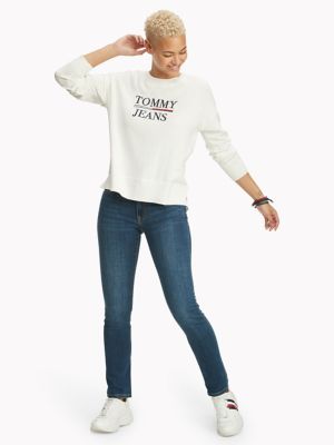 tommy jeans grey sweater