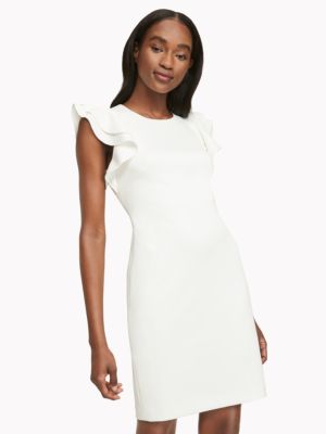 tommy hilfiger white dress