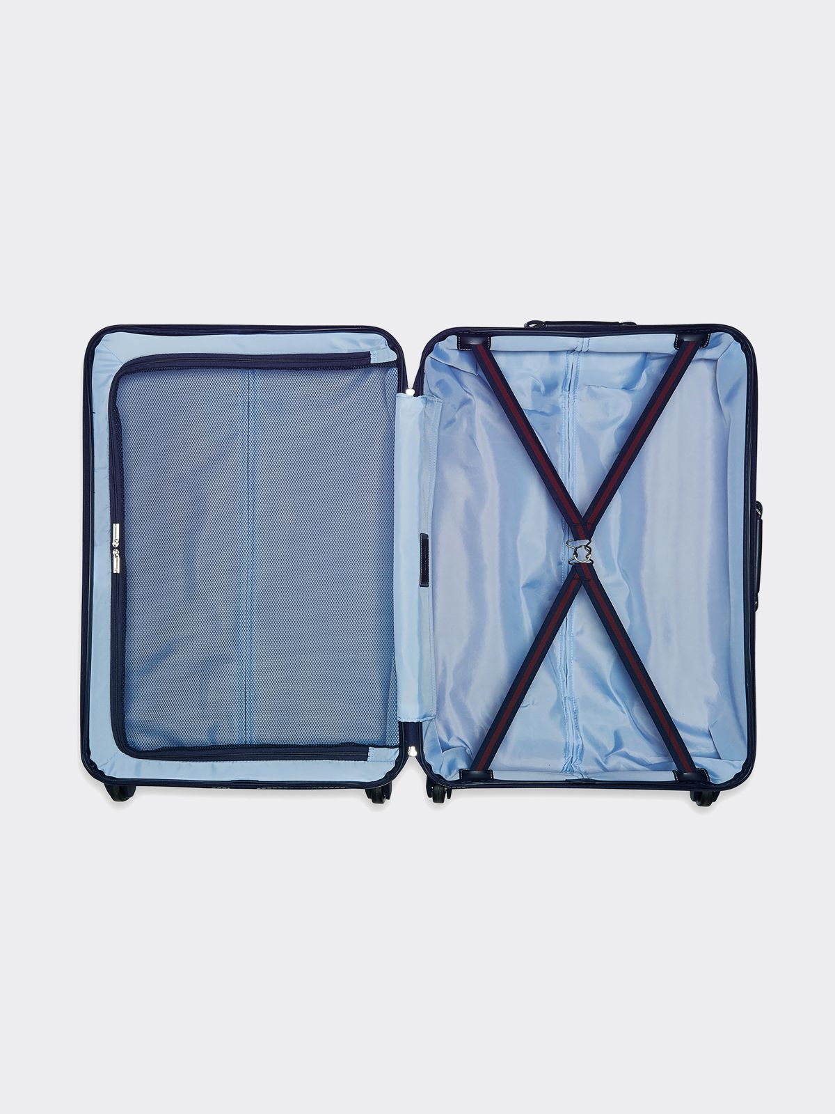 28" Hardcase Spinner Luggage — Deep Red