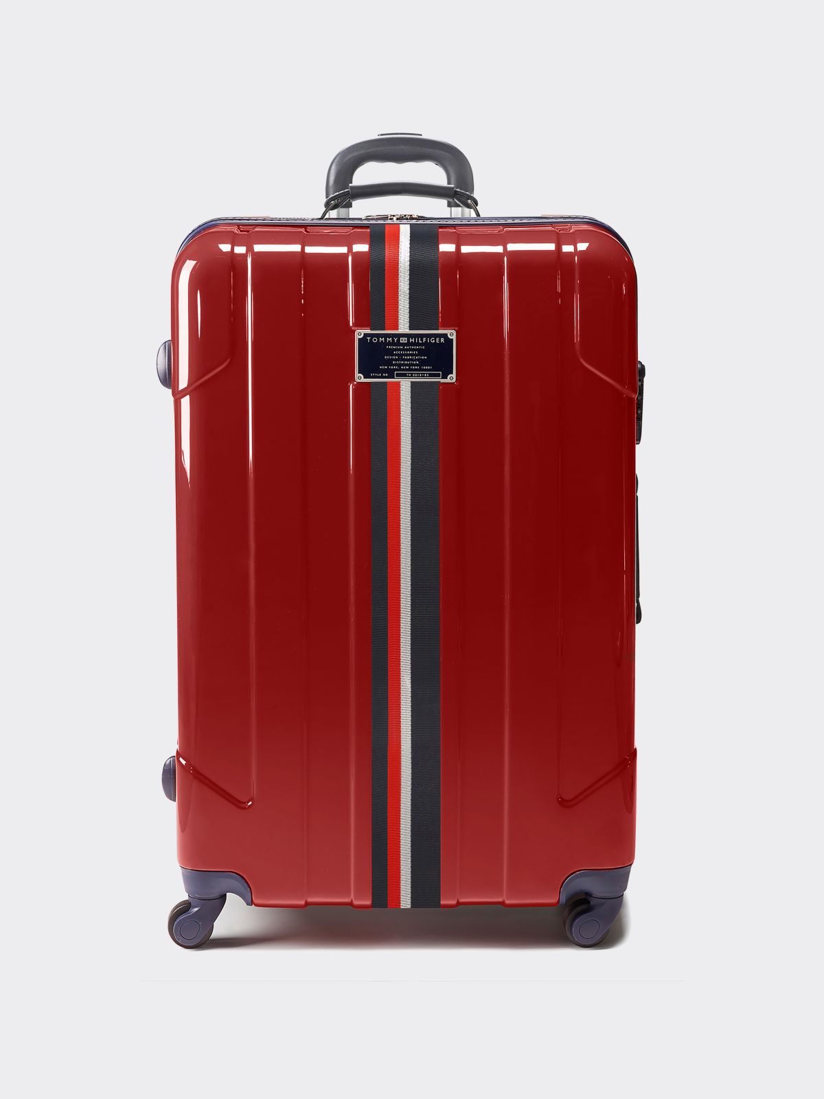 28" Hardcase Spinner Luggage — Deep Red