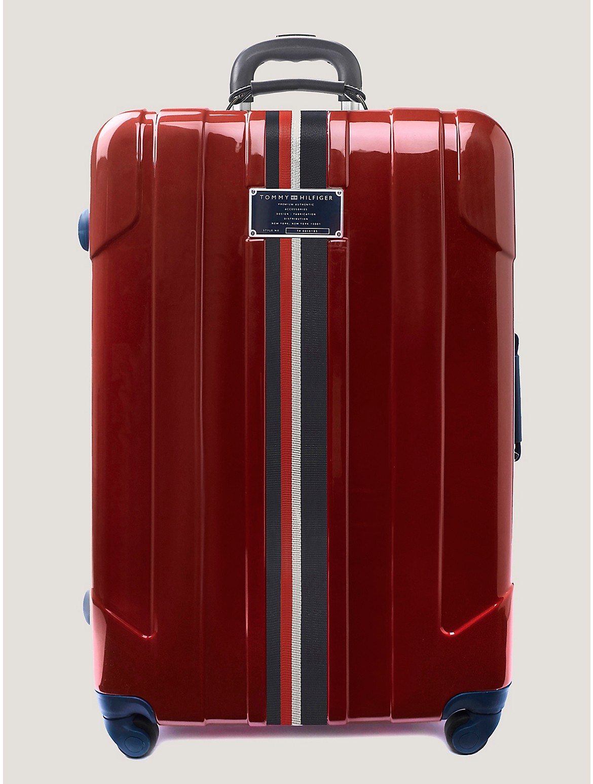 Tommy Hilfiger 28" Hardcase Spinner Luggage In Red
