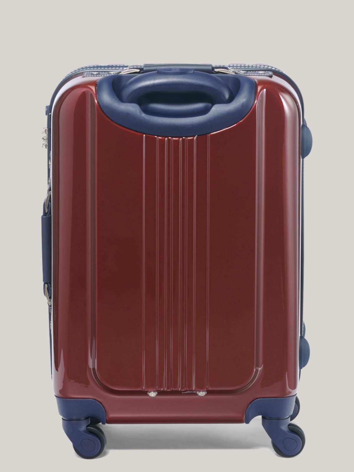 21" Hardcase Spinner Suitcase — Burgundy