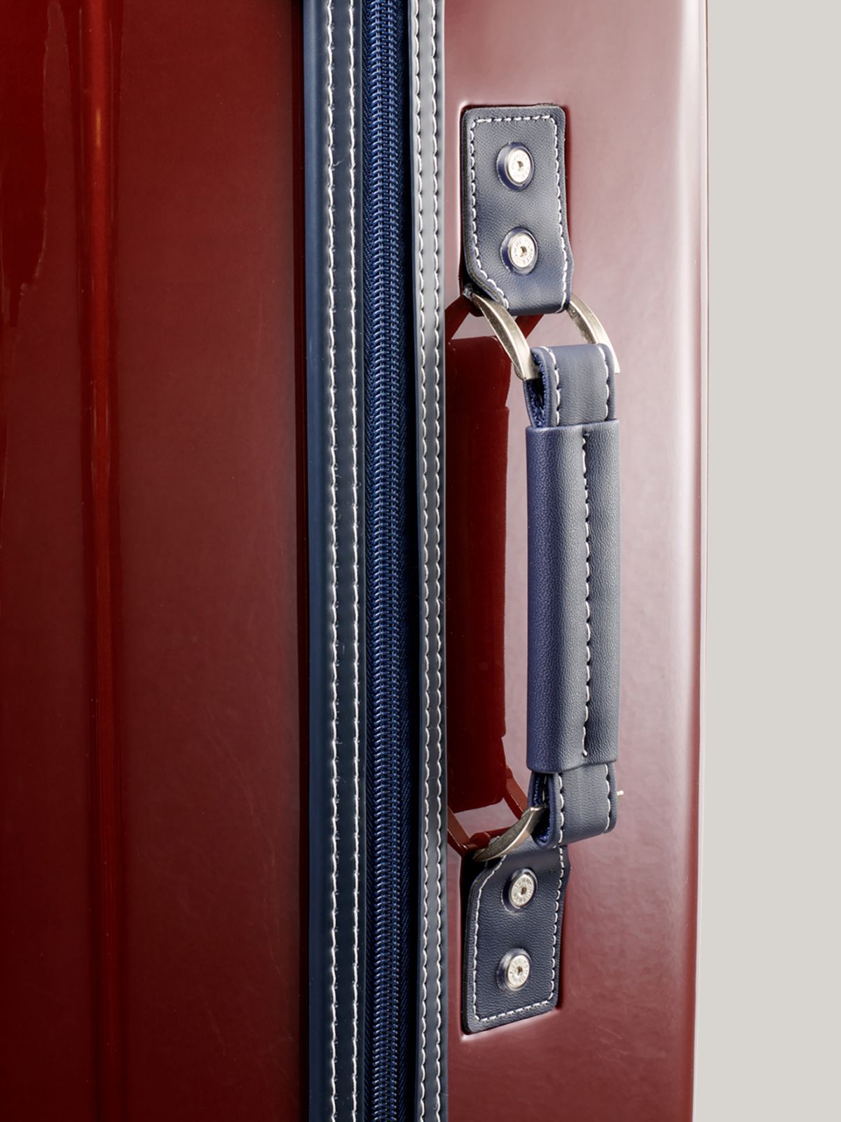 21" Hardcase Spinner Suitcase — Burgundy