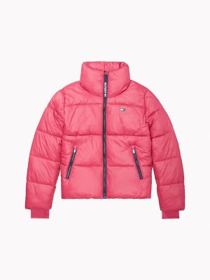 jacquard puffer jacket superdry