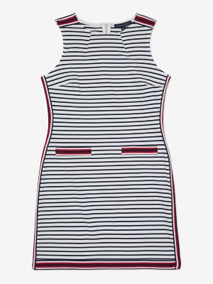 tommy hilfiger striped sleeveless dress