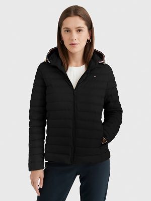 Få kontrol Sway ventilation Hooded Puffer Jacket | Tommy Hilfiger