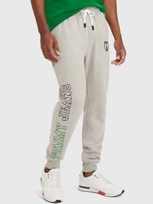 Women's Tommy Jeans Black Boston Celtics Ashley V-Neck T-Shirt