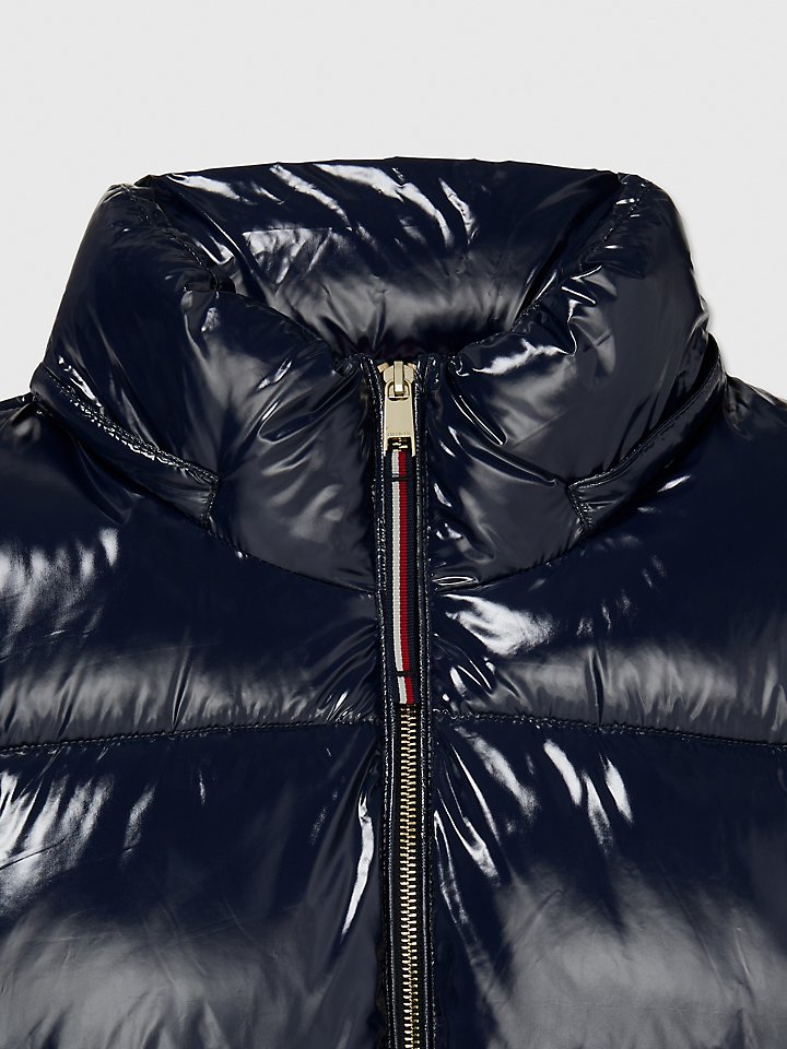 Anklage så Mary Glossy Puffer Jacket | Tommy Hilfiger USA