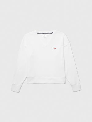 cropped tommy hilfiger sweater
