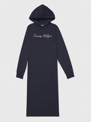 Signature Logo Midi Hoodie Dress