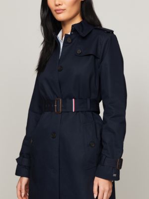 Belted Single Breasted Trench | USA Tommy Hilfiger