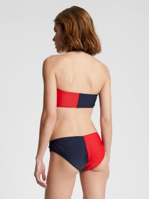 Colorblock Bikini Set