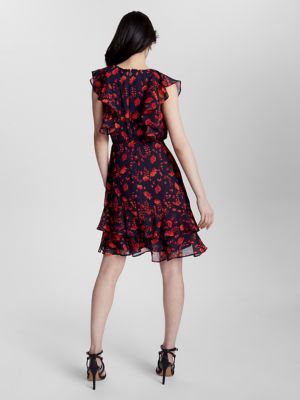 Tommy hilfiger floral outlet chiffon dress