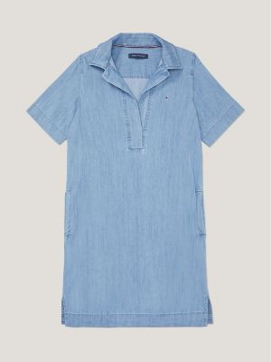 Chambray Dress, Light Benson