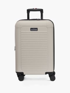21" Hardcase Spinner Luggage — White/Natural 1