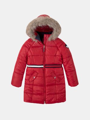 tommy hilfiger long puffer
