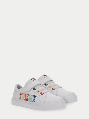 tommy hilfiger rainbow shoes