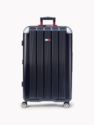 tommy hilfiger luggage blue