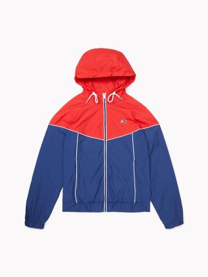 tommy hilfiger colorblock windbreaker